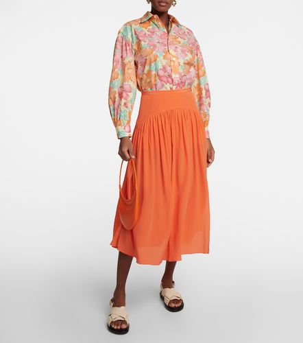 Plan C Camicia in cotone con stampa - Plan C - Modalova