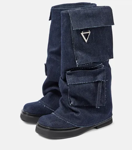 The Attico Anfibi Robin in denim - The Attico - Modalova
