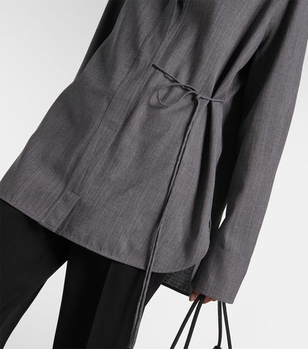 Jil Sander Belted wool shirt - Jil Sander - Modalova