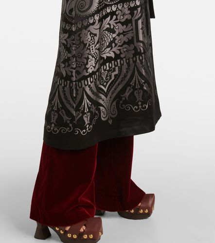 Etro Silk-blend belted coat - Etro - Modalova