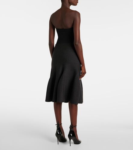 Alaia Wool-blend midi skirt - Alaia - Modalova
