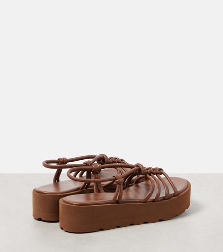 Sandalias con plataforma Hebe de piel - Gianvito Rossi - Modalova