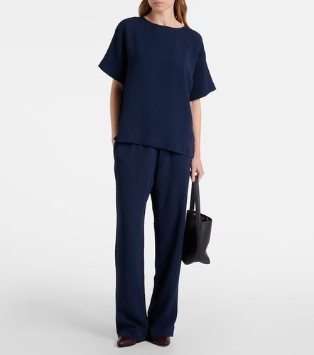 Asceno Aurelia crepe straight pants - Asceno - Modalova