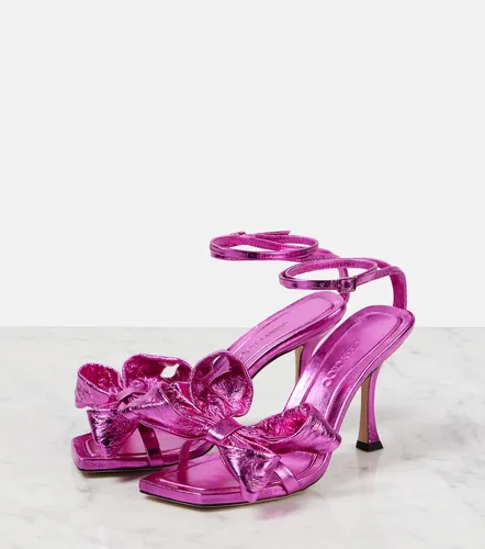 Staz 90 metallic leather sandals - Jimmy Choo - Modalova