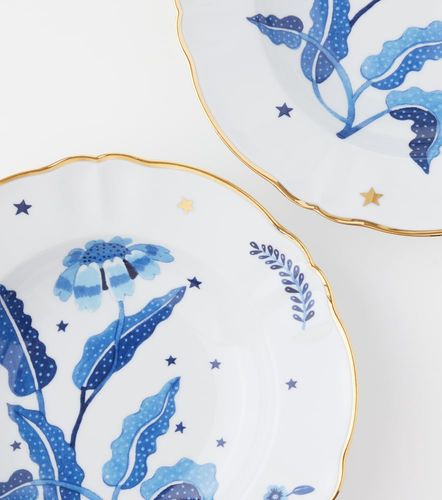 Set de 4 platos hondos Marino de porcelana - Bitossi - Modalova