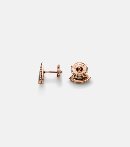 Orecchini Divas' Dream in rosa 18kt con malachite e diamanti - Bvlgari - Modalova