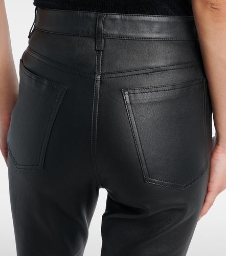 Joseph Duke leather slim pants - Joseph - Modalova