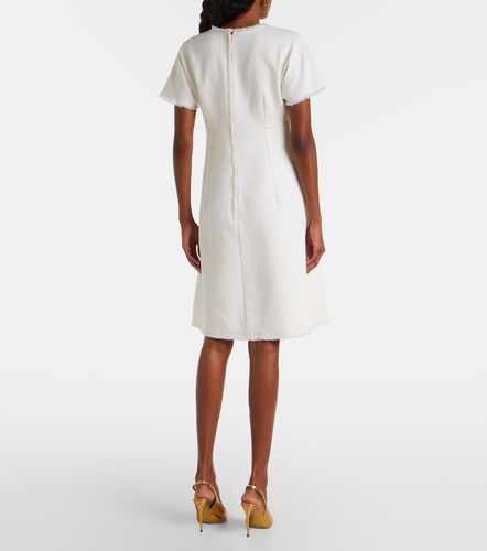 DG distressed wool-blend tweed minidress - Dolce&Gabbana - Modalova
