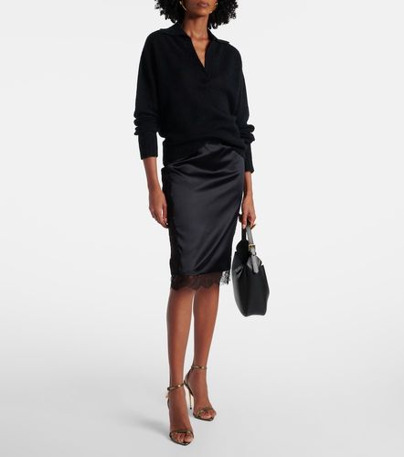 Tom Ford Polo in cashmere e seta - Tom Ford - Modalova