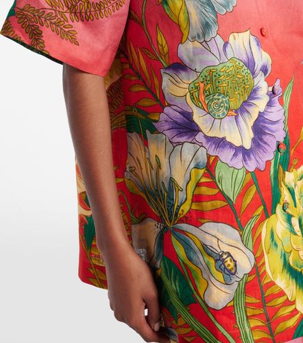 Alémais Camicia Inez in lino con stampa floreale - Alemais - Modalova
