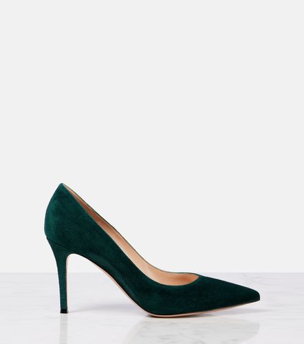 Gianvito 85 suede pumps - Gianvito Rossi - Modalova