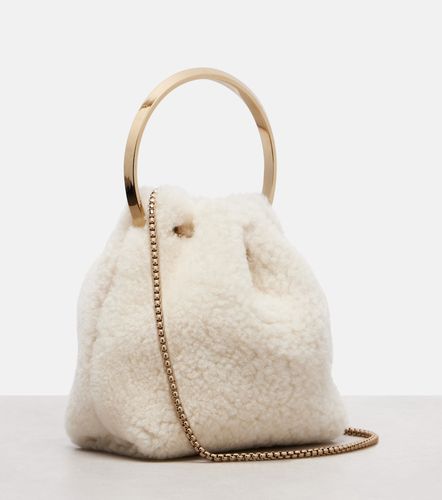 Secchiello Bon Bon in shearling - Jimmy Choo - Modalova