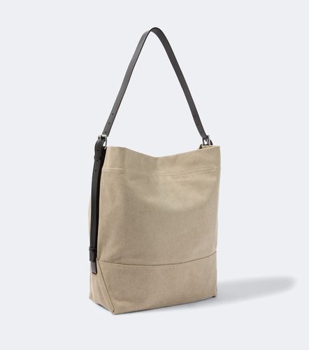 Tote Bag Belted aus Canvas mit Leder - Lemaire - Modalova