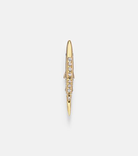Marlin Pm 9kt single earring with diamonds - Yvonne Leon - Modalova