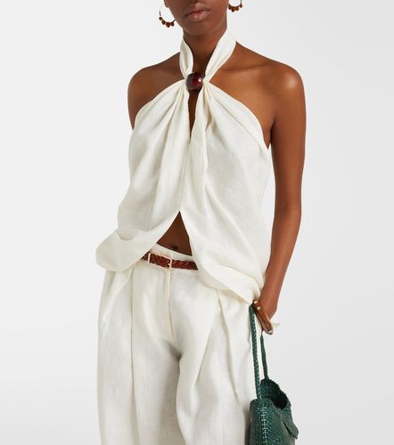 Faithfull Top halter Biba de lino - Faithfull - Modalova