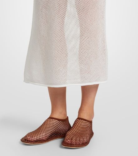 Vestido midi de croché de algodón - Stella McCartney - Modalova