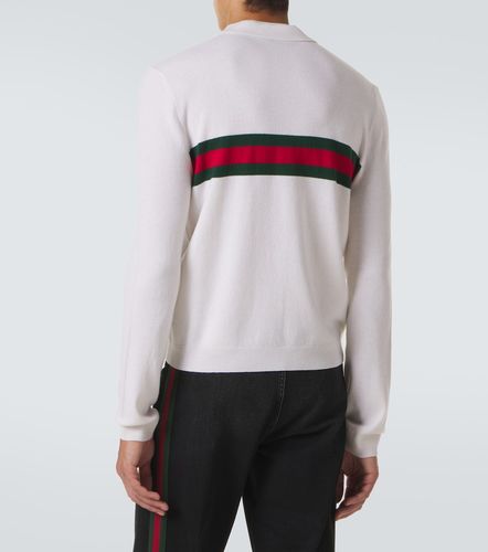 Gucci Polo de cachemir con Web - Gucci - Modalova