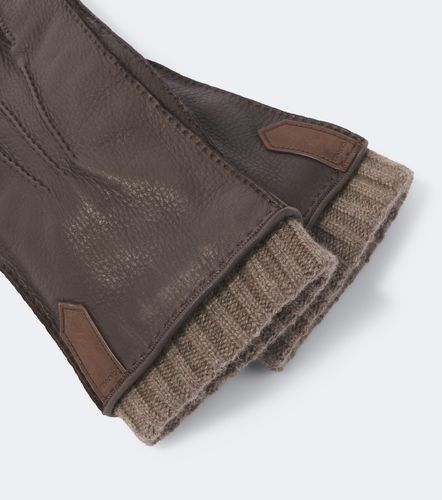 Canali Guantes de piel con cachemir - Canali - Modalova