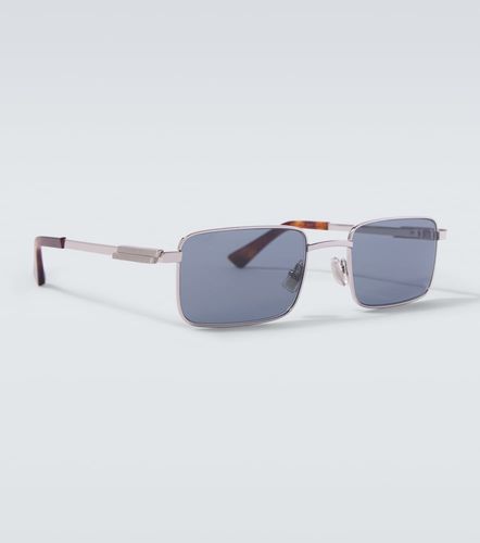 Classic rectangular sunglasses - Bottega Veneta - Modalova