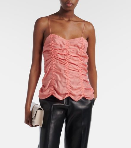 Khaite Inara ruched scalloped top - Khaite - Modalova