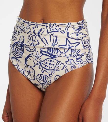 Teya ruched printed bikini bottoms - Simkhai - Modalova