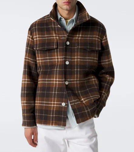 Sobrecamisa St. Moritz de cachemir a cuadros - Umit Benan - Modalova