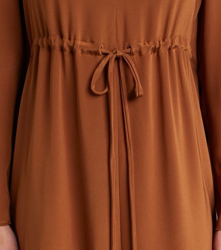 Max Mara Abito midi in raso di seta - Max Mara - Modalova