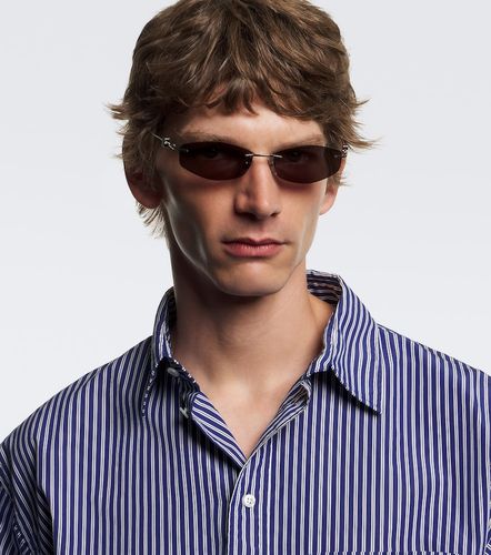 Occhiali da sole ovali D-Frame Nano - Balenciaga - Modalova