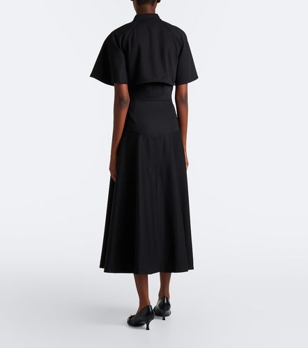 Burberry Wickelkleid aus Wolle - Burberry - Modalova