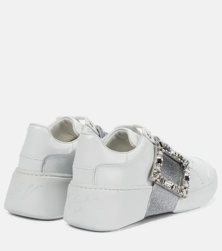 Viv' Skate leather sneakers - Roger Vivier - Modalova