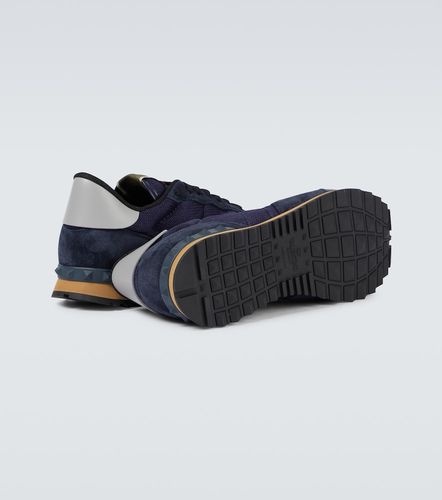 Sneakers Rockrunner con suede - Valentino Garavani - Modalova