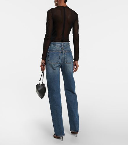 Alaïa Jeans rectos Lover de tiro bajo - Alaia - Modalova