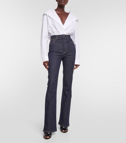 Alaïa Body in cotone con cappuccio - Alaia - Modalova
