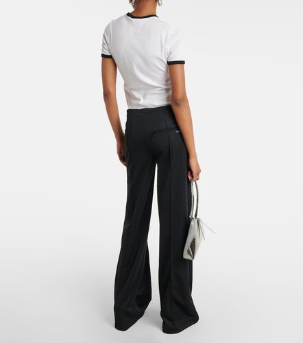 Interlock logo jersey track pants - Courreges - Modalova