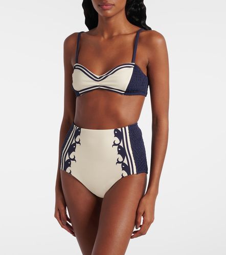 Alemais Marine smocked bikini top - Alemais - Modalova