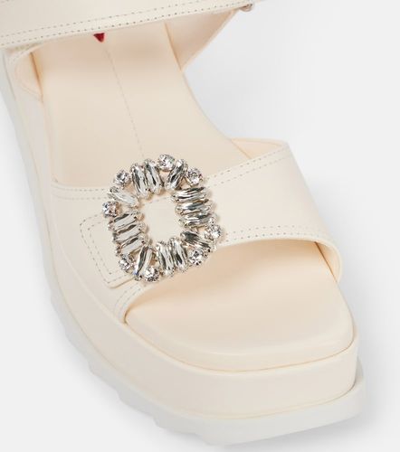 Sandali con platform Slidy Viv' in pelle - Roger Vivier - Modalova