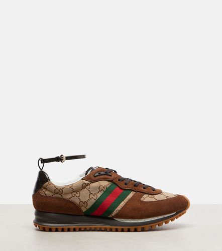 Sneakers Re-Motion mit Veloursleder - Gucci - Modalova