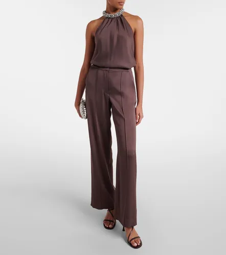 Pantalones anchos Kyra de satén - Simkhai - Modalova