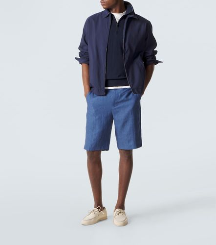 Canali Bermuda-Shorts aus Leinen - Canali - Modalova