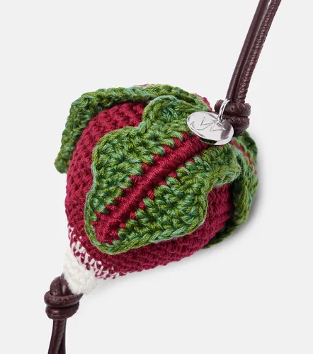 Radish knitted bag charm - JW Anderson - Modalova