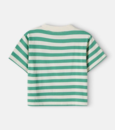 Camiseta de jersey de algodón a rayas - Bobo Choses - Modalova