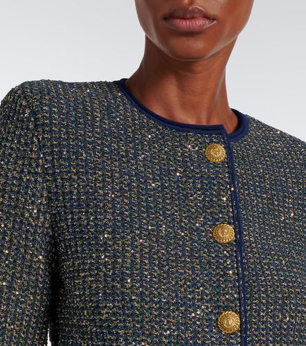 Balmain Sequined tweed jacket - Balmain - Modalova