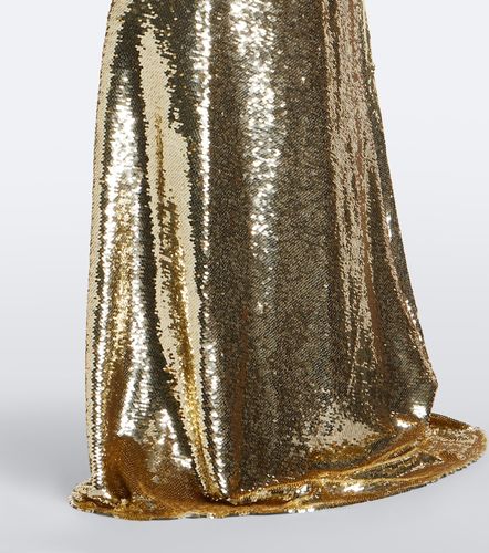 Abito lungo con paillettes - Monique Lhuillier - Modalova