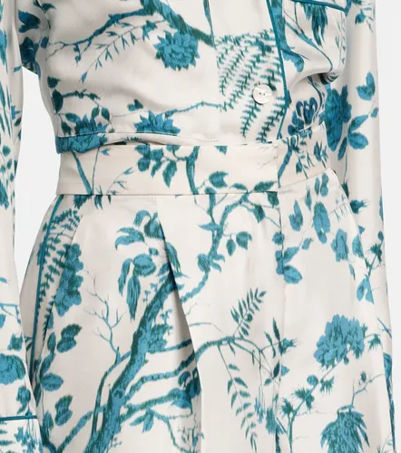 Erdem Floral silk pajama pants - Erdem - Modalova