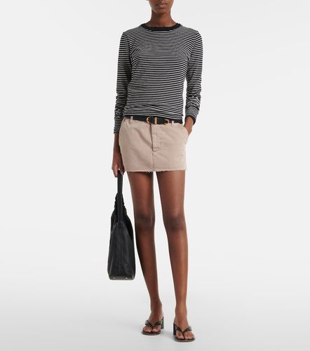 Minifalda Chino de lona de algodón - SLVRLAKE - Modalova
