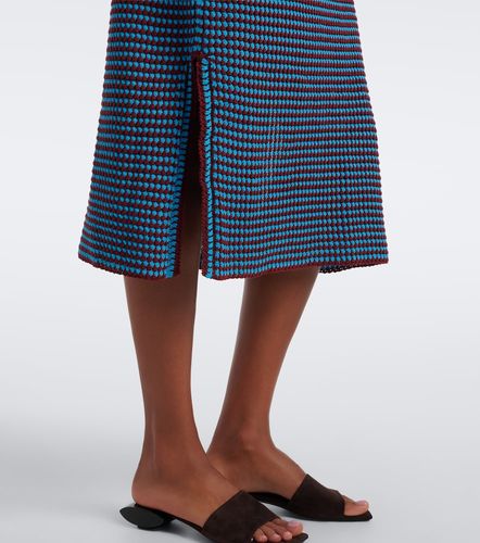Alaïa Falda tubo de croché de algodón - Alaia - Modalova