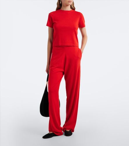 Pantaloni N°353 Relax in cotone e cashmere - Extreme Cashmere - Modalova