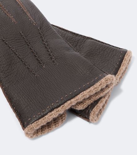 Handschuhe aus Leder und Kaschmir - Thom Sweeney - Modalova