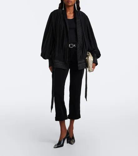 Revene cotton and linen straight pants - Isabel Marant - Modalova