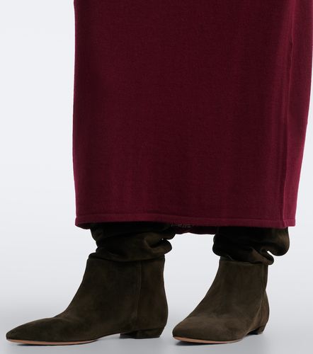 Staud Wilma ruched wool maxi skirt - Staud - Modalova